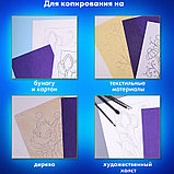 Бумага копировальная BRAUBERG, А4, фиолетовая, 50 листов, фото 7