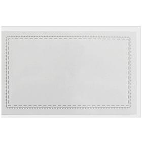 Бейдж горизонтальный BASY "Z0117", 57х90 мм, с клипсой и булавкой (размер вставки 57х90 мм)