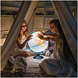 Глобус политический Globen, 32 см, c подсветкой на круглой подставке, фото 4