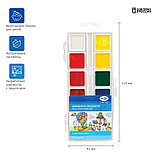 Краски акварельные медовые Гамма "Классическая", 12 цветов, фото 3