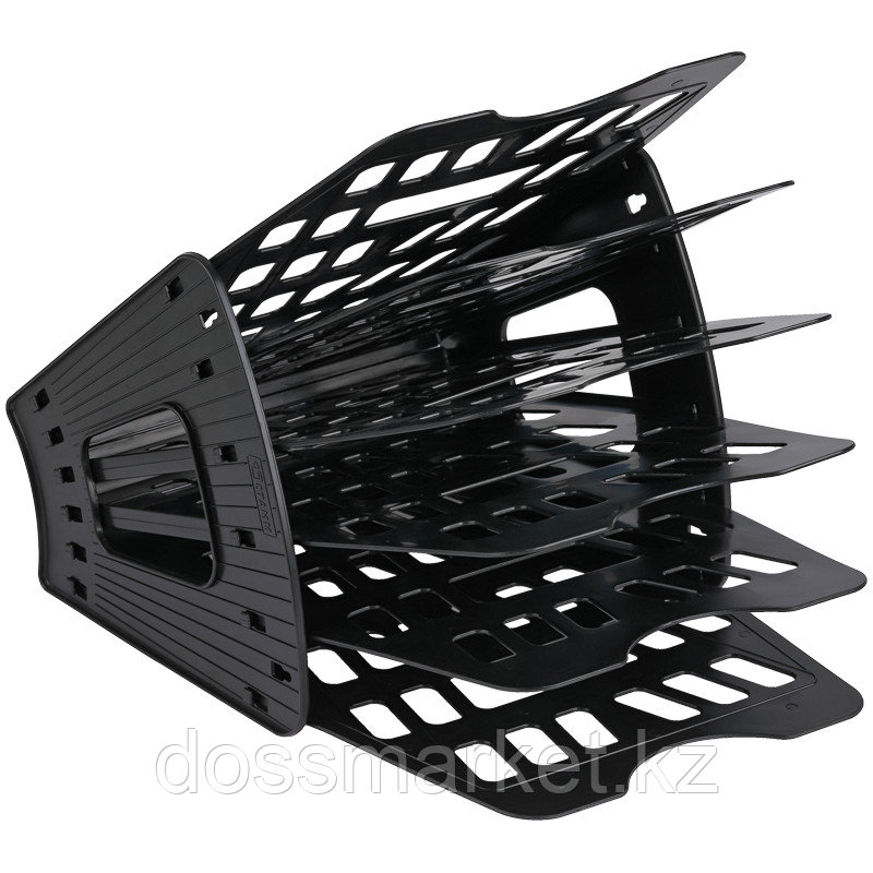 Лоток СТАММ 5 отделений, черный, фото 1