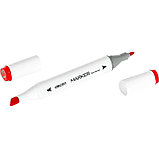 Набор маркеров для скетчинга DELI, двухсторонний 2/7 мм, 36 цветов, фото 8