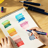 Набор маркеров для скетчинга DELI "Finenolo", двухсторонний, 60 цветов, фото 5