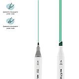 Набор маркеров для скетчинга MESHU, основные цвета, двухсторонний 2/6 мм, 60 цветов, фото 3