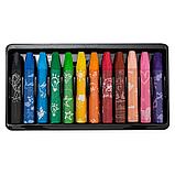 Мелки восковые Deli "Color Emotion", пастельные, масляные, 12 цветов, картон, фото 3