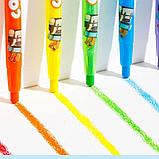 Мелки восковые Deli "Color Kids", с поворотным механизмом, 24 цвета, блистер, фото 4