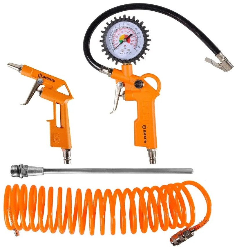 Набор пневмоинструмента Вихрь НП-4, фото 1