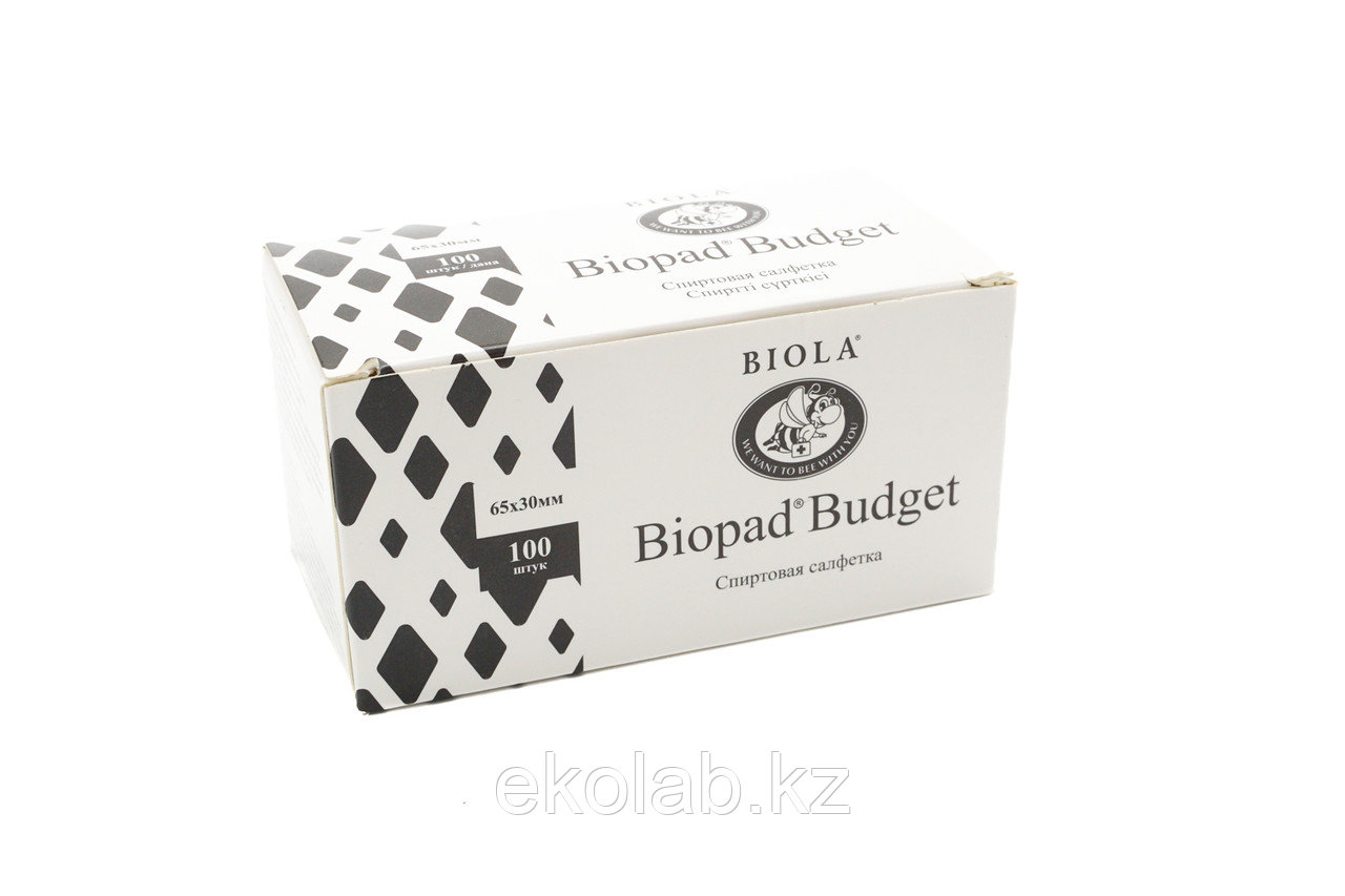 Спиртовая салфетка Biopad Budget однократного применения