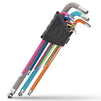 DELI, DL232609, НАБОР ШЕСТИГРАННЫХ КЛЮЧЕЙ (ЦВЕТНОЙ) 9 ШТ