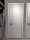 DL660 2V 2.0 PP белый кромка BLACK. Дверь межкомнатная, фото 2