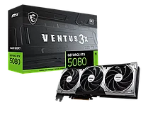 Видеокарта MSI GeForce RTX 5080 16G VENTUS 3X OC G5080-16V3C