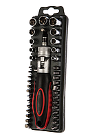 SD-2309 Отвертка с набором бит и торцевых головок (40 шт.)