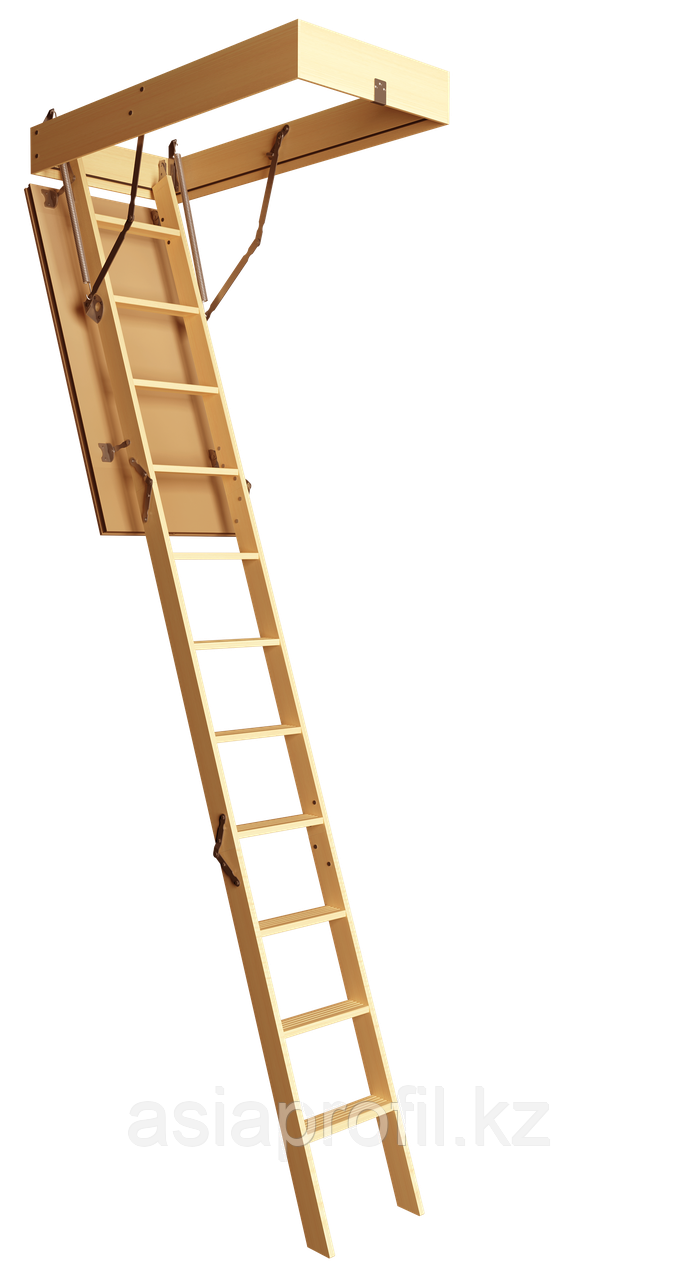 Чердачная лестница Docke STANDARD 60×120×280 см складная, утеплённая, фото 1