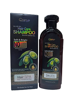 Qianye - Шампунь с оливой и маслом черного тмина 420 гр