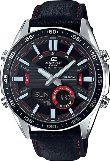 Часы Кварцевые CASIO EFV-C100L-1A сталь