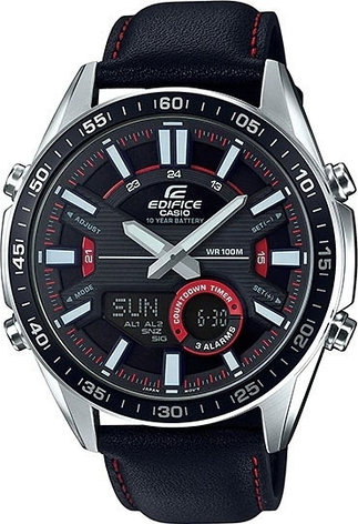 Часы Кварцевые CASIO EFV-C100L-1A сталь, фото 1