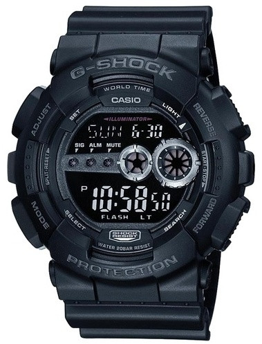 Часы Кварцевые CASIO G-Shock GD-100-1BER пластик, сталь