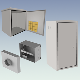 Шкафы телекоммуникационные антивандальные, климатические