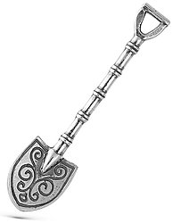 Лопатка Красная пресня Денежная 930759 вес 1.28 г серебро, без вставок