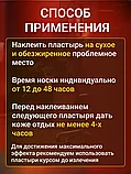 Пластырь Power Red Ginseng имбирь красный 20 шт., фото 8