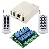 Радиореле управления на расстоянии 100 м до 8 нагрузок 2200 Ватт