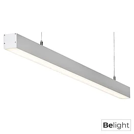 Светильник на тросах для офиса Belight Линия 40 Вт. 1200×55×50 мм. Гарантия 3- 5 лет. Сертификат СТ КЗ. Любой цвет корпуса