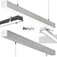 Төбеге орнатылатын LED желілік шам 60 Вт. 1500×65×62 мм. Кепілдік 3- 5 жыл. Сертификат СТ КЗ. Корпустың кез келген түсі, фото 6