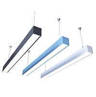 Belight аспалы кеңсе шамы 120 Вт желі. 2400×55×50 мм. Кепілдік 3- 5 жыл. Сертификат СТ КЗ. Корпустың кез келген түсі, фото 2