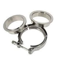 Хомут Custom 304 V-Band с фланцами 63 мм