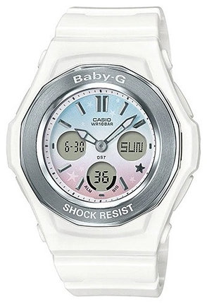 Часы Кварцевые CASIO Baby-G BGA-100ST-7ADR пластик, фото 1