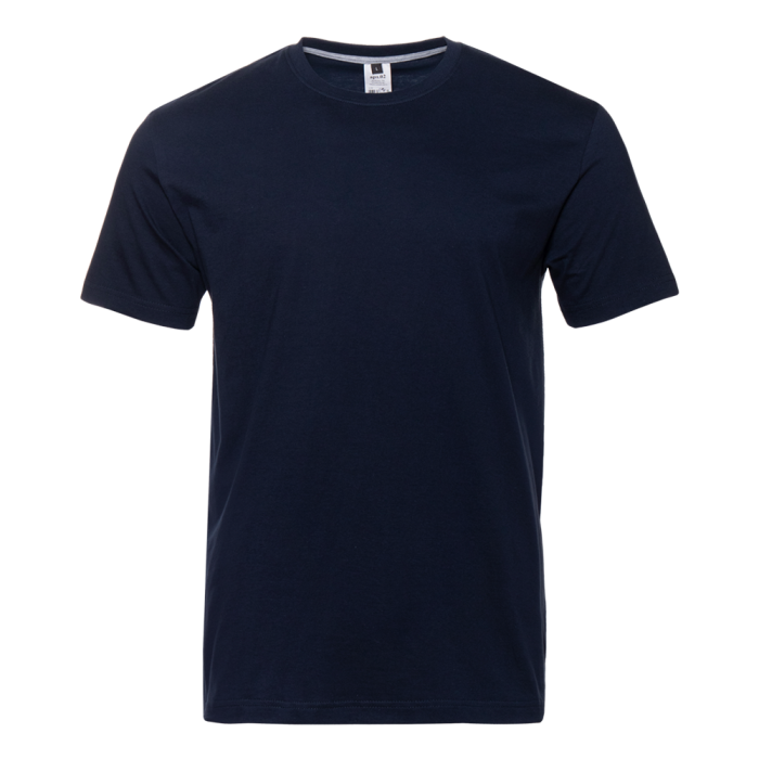 Футболка унисекс без бокового шва STAN хлопок 160, 02, Тёмно-синий,  (46)  (48/M)