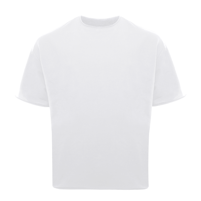 Футболка унисекс оверсайз STAN хлопок/спандекс 260, 41, Белый,  (10/1)  (46/S)