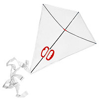 Воздушный змей "РОМБ", Белый, -, 17202 01