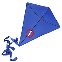 Воздушный змей "РОМБ", Синий, -, 17202 24