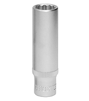 Головка торцевая 12-гранная глубокая 3/8" DR, 22 мм S12S2222