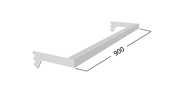 Штанга Дистанционная Квадратная 900, Белый