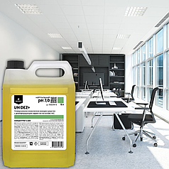 UN DEZ+ - универсальное моюще-дезинфицирующие средство на основе ЧАС. концентрат 5 литров