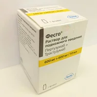Раствор Фесго для подкожного введения 60 мг+ 60 мг 10 мл 1 шт.