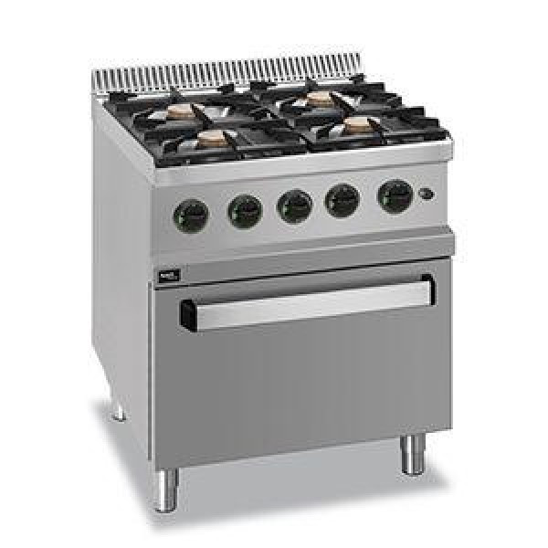 Плита 4 конфорочн.700 сер. Apach APRG-77FG