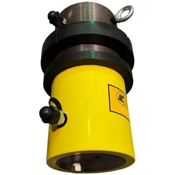 Инстан ДУ50-200ГФ 50 т 200 мм Универсальный домкрат с гидравлическим возвратом и установочными гайками, фото 1