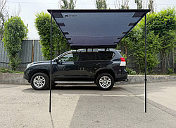 Тент маркиза боковой в чехле. Серый. Размер 2 метра х 3 метра - HUSKY TENT