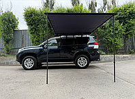 Тент маркиза боковой. Серый. Размер 2 метра х 2.5 метра - OVERLAND ADDICT