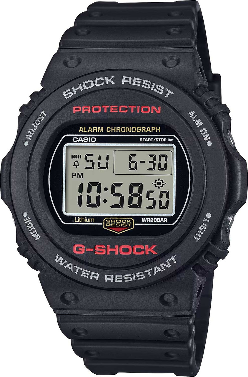 Часы Кварцевые CASIO DW-5750UE-1DR полимер