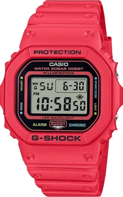 Часы Кварцевые CASIO DW-5600EP-4DR полимер