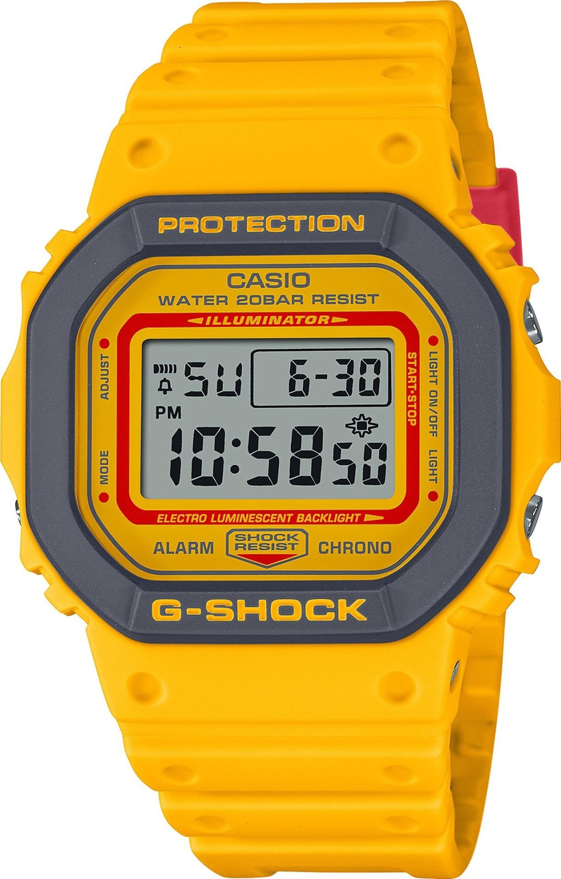 Часы Кварцевые CASIO DW-5610Y-9DR полимер