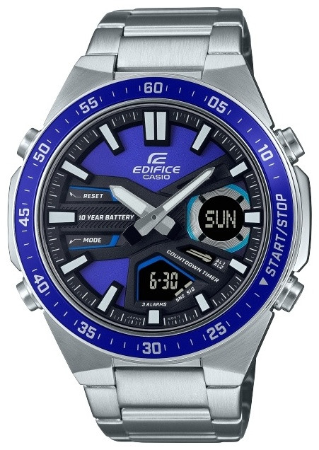 Часы Кварцевые CASIO EFV-C110D-2AVDF сталь