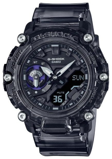 Часы Кварцевые CASIO GA-2200SKL-8ADR полимер