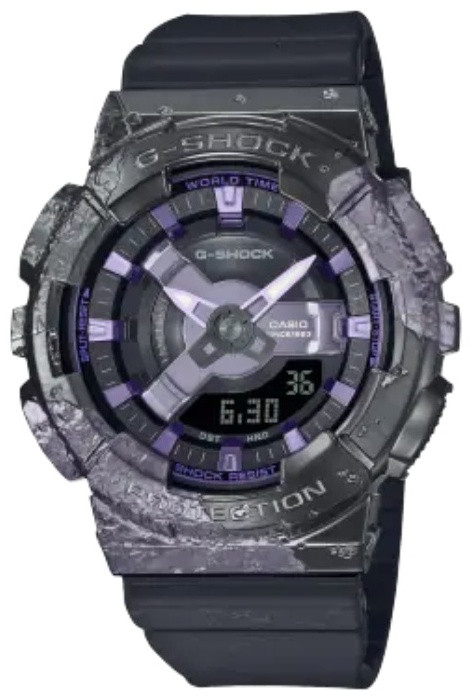 Часы Кварцевые CASIO GM-S114GEM-1A2DR пластик, нержавеющая сталь