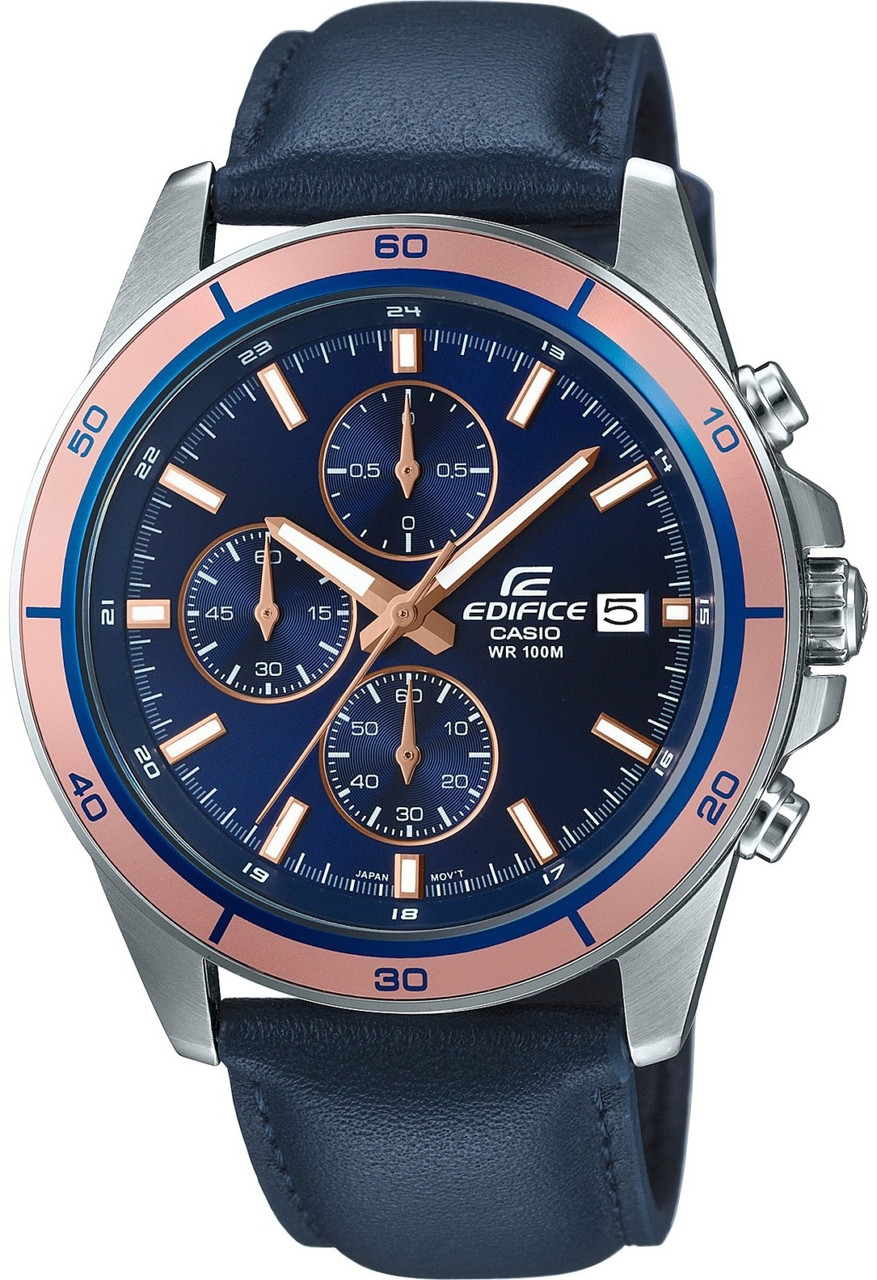 Кварцевые CASIO EFR-526L-2AVUDF сталь