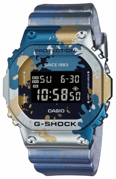 Часы Кварцевые CASIO GM-5600SS-1DR сталь